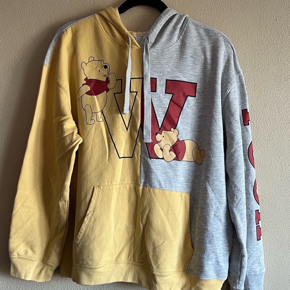 Pooh two tone hoodie